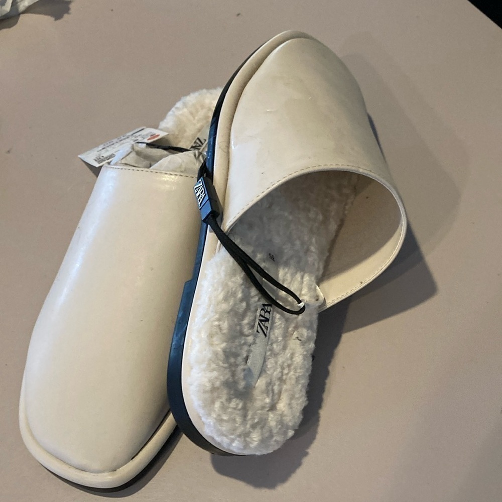 8. NWT ZARA lined with faux fur